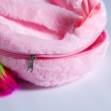The backpack "Unicorn", the color is pink-3