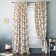 Set of curtains "Dryada", size 170 x 270 cm - 2 pcs, red color