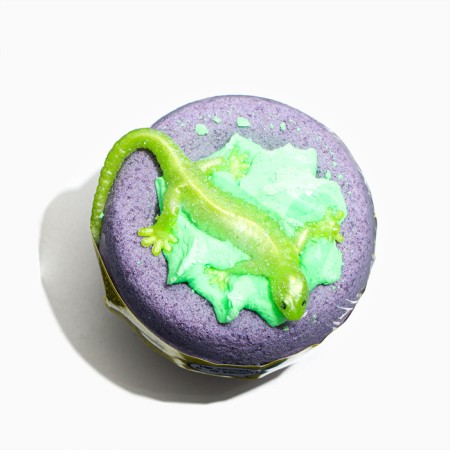Happyki bath bomb "Do not touch my tail" with foam and a toy mix, 160 g-6