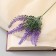 Bouquet "Pyramidal grass" with spraying, 18 cm, mix
