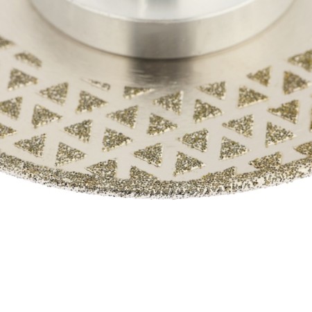 Diamond disk for cutting and grinding tundra, galvanic, continuous, dry cut, 115 mm, M14-1