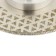 Diamond disk for cutting and grinding tundra, galvanic, continuous, dry cut, 115 mm, M14