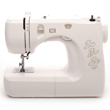 Sewing machine Comfort 12, 70 watts, 8 operations, semiautomatic device, white
