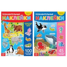 Reusable stickers set 