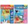 Reusable stickers set "In the world of animals", A4, 2 pcs.