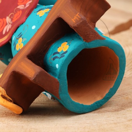 Kovrovsky toy "Bench Blok knits", ceramics-3