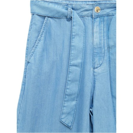 Women's jeans CONTE ELEGANT, XS size, Bleach Blue color-6