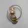 Bra "spherum" E27 40W gold 28x23x23cm