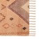 Cotton carpet with ethnic ethnic ornaments, size 120x180 cm
