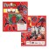 Notebook in a line of 24 sheets, 5 types of mix, cover coated cardboard, spider-man