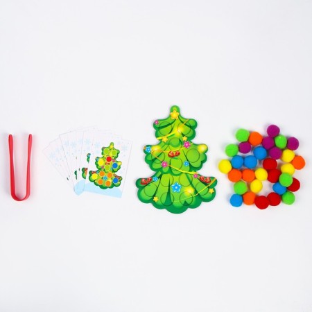 New Year's toy. Sorter "New Year! Christmas tree "-1