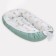 Rant Rainbow coconut-cocoon, white/turquoise color