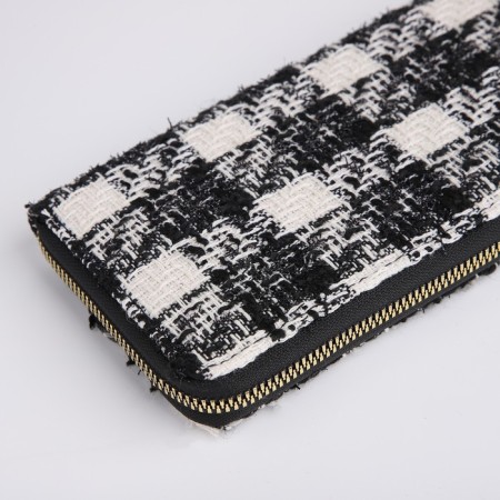 Women's wallet with lightning, black color-2