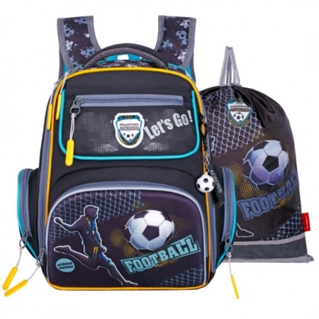 Frame backpack 35 x 26 x 18 cm, Across ACS1, filling: bag, blue ACS1-2