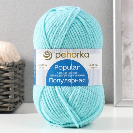 Yarn "Popular" 50% wool, 50% acrylic 133m/100g (73-amberg)