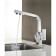 Rossinka Z35-32 kitchen mixer, one-handed, chromium color