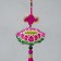 Suspension Textile "Lotus" bright pink 2x10x29 cm