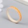 Adhesive tape Paper "Assorted drawings. Orange" set 10 pcs width 0.5 cm winding 2 m