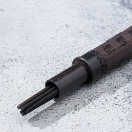 Penal for storing incense "flower", with incense-1