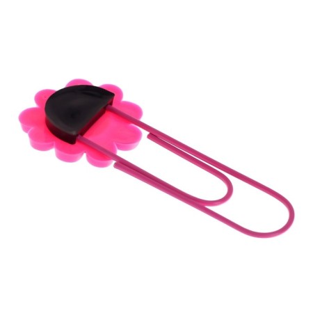 The bookmark is large, 11 cm, "flower", mix-3