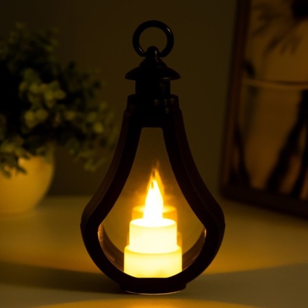 Nightmare "Frozen candle" 3xlr1130 Black 5x8.5x15 cm Risalux-2