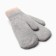 Women's mittens at the lawsuit Minaku Runny 22 cm gray gray