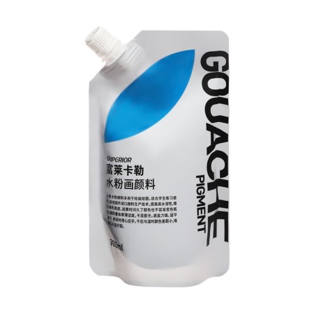 GUASH artistic 300 ml, in Doy-pack with a lid, blue