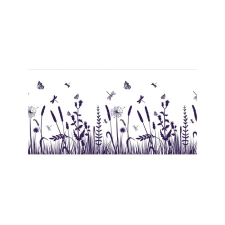 Basket for toys "Landscape on the field, size 35x50 cm-1
