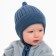 Children's hat minku rr 44-46, blue color