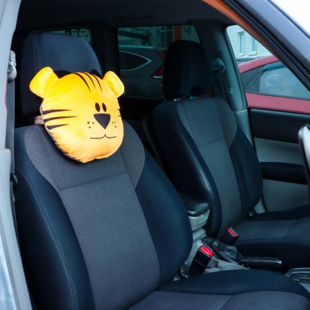 Pillow on the head restraint Matech Mimimish Line, 33 x 31 x 10 cm, orange