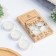 Aromatic tea candle 6 pcs. In under the box, "meadow grass"