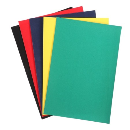 A set of papers velvet A4, 5 sheets, 5 colors, density 110g/m2-2