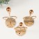 Climber Metal "Aurelius" set 3 pcs gold d = 2cm height 26; 20.5; 16.5 cm 9.5x8x26 cm