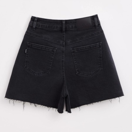 Women's jeans, size m, color Washed Black-3