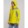 Ski jacket female, size 42, yellow color