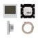 R100W thermoregulator with automatic programming and touch buttons White Rexant 1080726