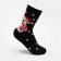 Women's socks “Bear in a hat”, black color, size 36-40