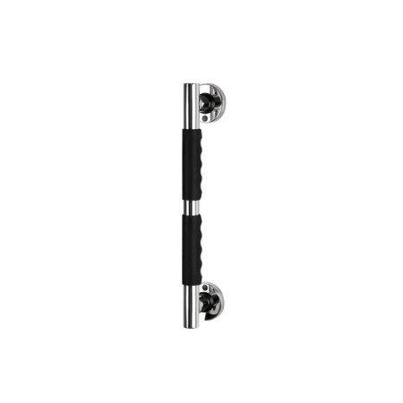 Bath handrail with anti -slip rubber lining Ken M, chrome