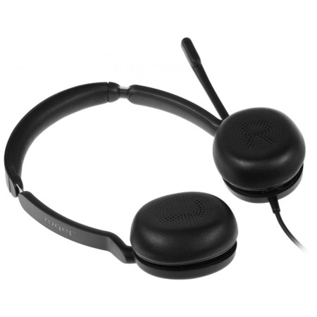 Headphones with a microphone Jabra Evolve2 30 SE black 1.5m Pavers USB headband (23189-999-979 107749-4