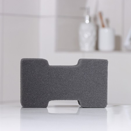 Bann sport sponge, 165 × 95 × 50 mm, gray color