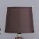 HEARD LAM "Hugo" 1x40W E14 brown 14.5x14.5x24cm