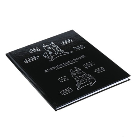 Universal Diary Grade 1-11, 48 sheets "Communication", hard cover, glossy lamination, universal cheat sheet, block 65 g/m2-1