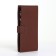 Male purse on a magnet, brown color