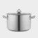 Pan, 9 l, d = 28 cm, h = 17.5 cm, metal cover, triple bottom, induction