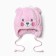 Children's hat, pink color, size 44