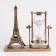 Sanding clock "Eiffel Tower", souvenir, 15.5 x 6.5 x 16 cm