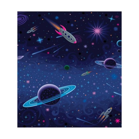 Protective cape on the back of the car seat "at the cosmic depths"-1