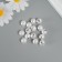 Busina for creativity plastic "Pearls - love set 15 pcs d = 1.2 cm