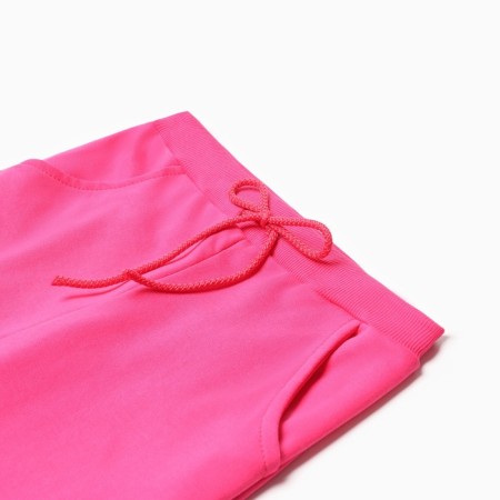 A set for a girl (sweatshirt, trousers) comb, fuchsia color, height 98 cm-4