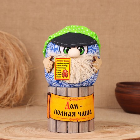 Domovaya Thomas "House-Paced Cup", on a barrel, 19x11x10 cm-5